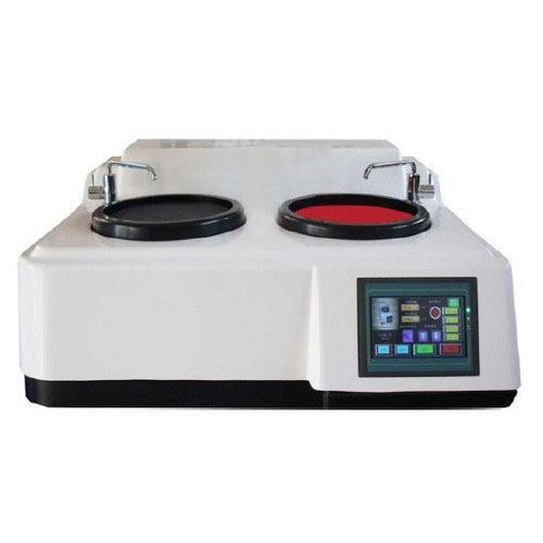 Double Disc Polishing Machine Semi Automatic Rsmp-2s+mpt - Application: Study Of Rock And Minerals