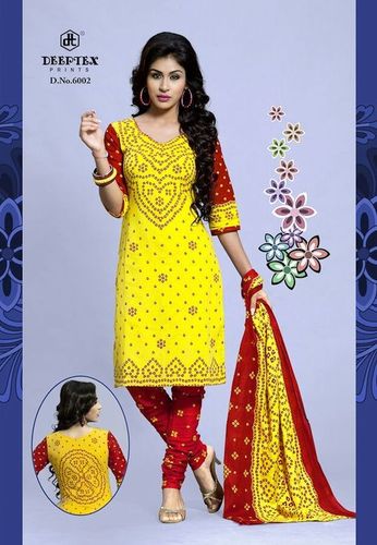 Deeptex Chunris Bandhani Suit