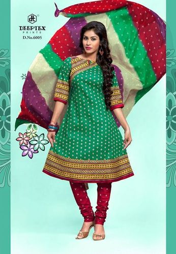 deeptex bandhani Printed Suit