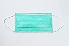 3 Ply Mask - Non-Woven Fabric, 17.5x9.5 cm, Light Green | Three Layers, Ear Loops, Disposable, Breathable, Protective