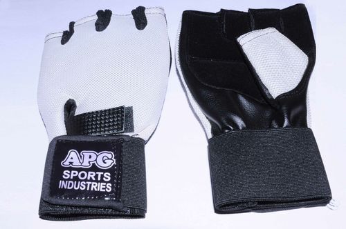 Multicolour Apg White Net Gym Gloves