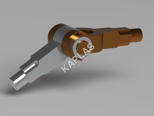 Knuckle Joint - Brass and Steel, 25-75 mm, Load Capacity 10-50 kN, - Compact Size, Flexible Joint, Durable Design, Precise Movement, Reliable Connection