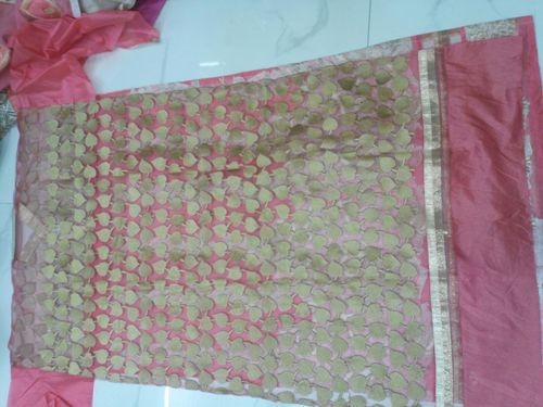 Semi Stitched long salwar suits for ladies