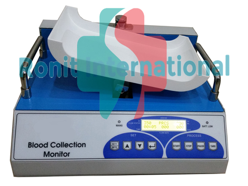 Blood Collection Monitor with Shaker