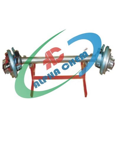 Cut Section Model Of Steering Of Jeep With Stub Axle