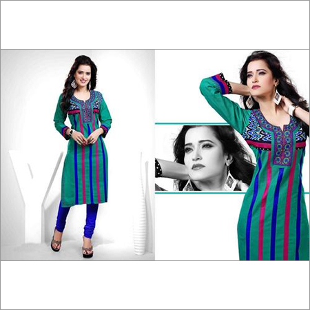 Designer Cotton Kurtis