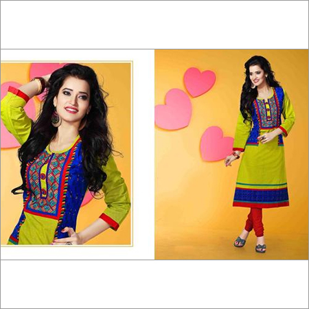 Designer Cotton Kurtis