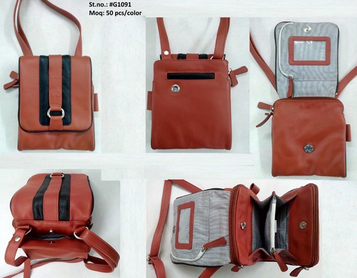Napa Leather Crossbody Bag