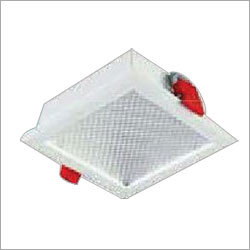 7W LED Luminaires - Plastic 100x100 mm White, 500-600 lm, Easy Install, Lightweight, Bright Light