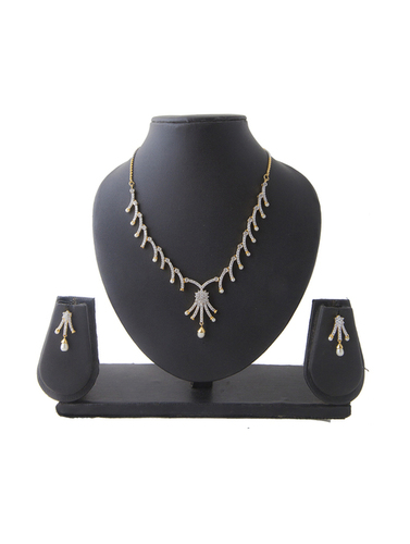 Traditional American Diamond Zirconia Necklaces