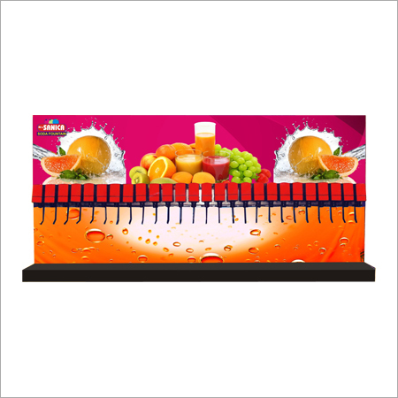 Fountain Soda Machine - Stainless Steel, 84x28x38 Inch | 24+2 Valves, 2840 Watts Power, Cool 4500 Glasses/Day, Low Maintenance, Robust Design