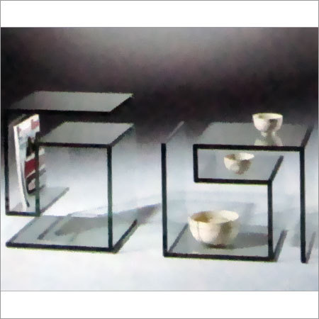 Glass Side Table