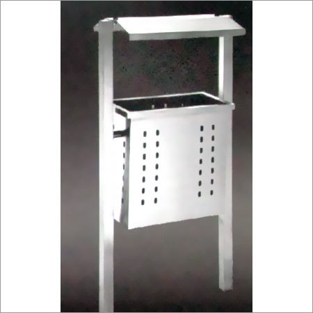 Stainless Steel Outdoor Dustbin
