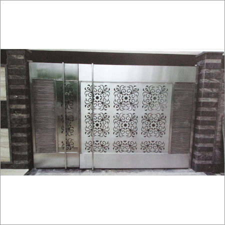 Stainless Steel Front Door