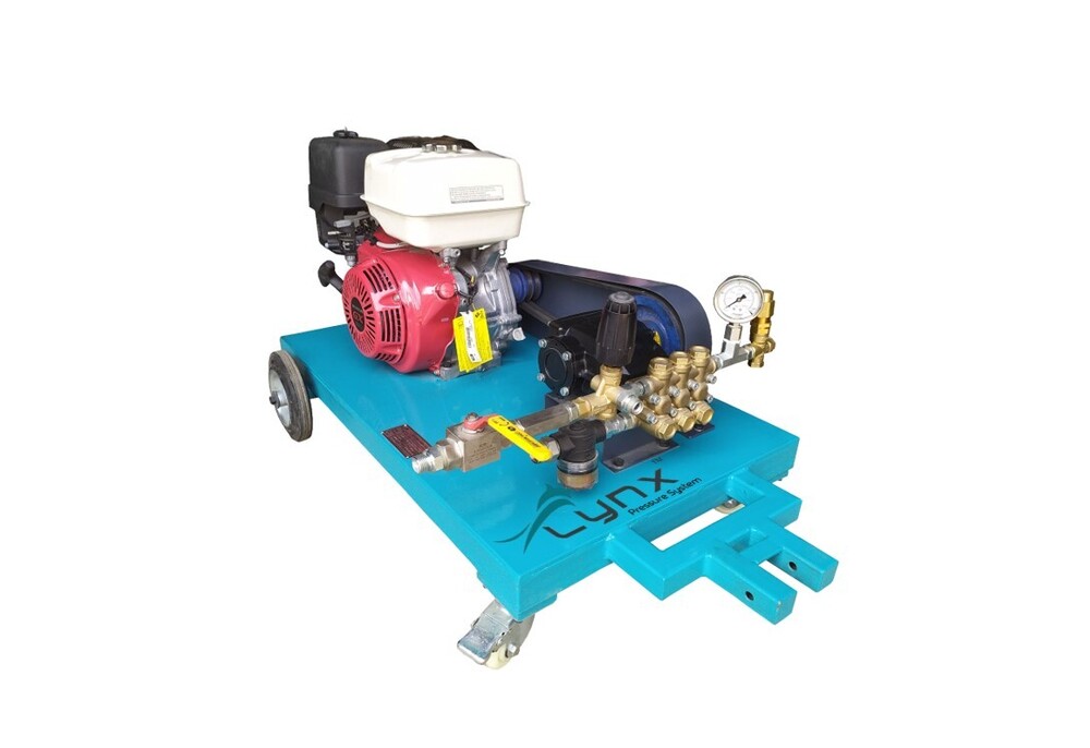 Electric Hydro Test Pump 35 Bar - Color: Blue