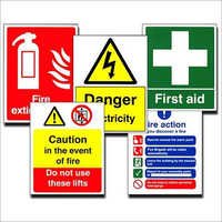 Industrial Safety Sign Boards