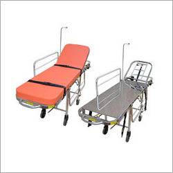 Stainless Steel Stretcher Cum Trolley