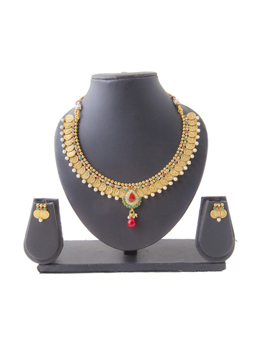 Antique Traditional Polki Necklaces