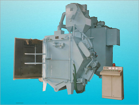 Hanger short blasting machine