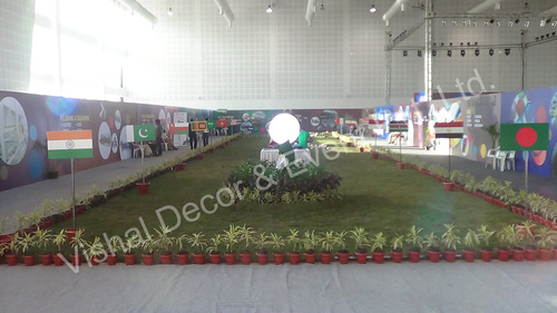 Ciramics India Expo-2012 - Diverse Materials, Green Color | Event Planning, Exhibition Design, Professional Team, Timely Execution