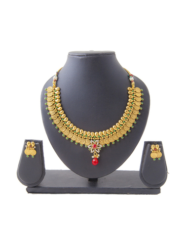 Antique Traditional Polki Necklaces
