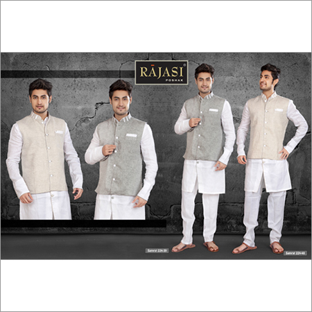 Mens White Kurta