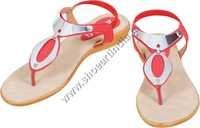 Ladies Flat Sandals - Faux Leather, Adjustable Strap, Lightweight Comfort | Versatile Fashion For Everyday Wear