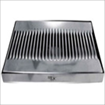 36″ x 5″ Surface Drip Tray – Brushed Stainless – With Drain 36″ x 5″ Surface Drip Tray – Brushed Stainless – With Drain