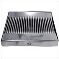Stainless Steel Drip Tray - 36" X 5" Brushed Finish, With 3 1/2" Standard Drain Assembly, High Efficiency, 3-year Warranty