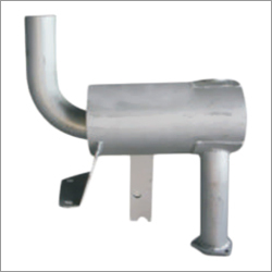 Silencer - Steel, 15x10x5 cm, Powder Coated | Noise Reduction, Corrosion Resistant, Easy Installation, 20 dB Sound Reduction