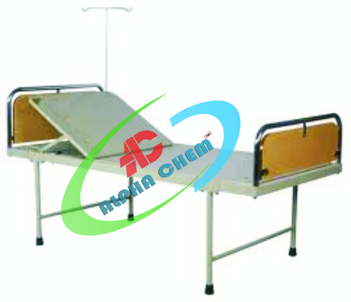 Hospital Bed With Built-In Backrest