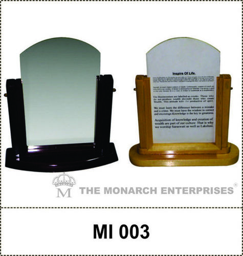 Wooden Optical Table Top Mirror