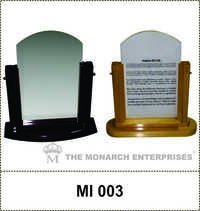 Wooden Optical Table Top Mirror