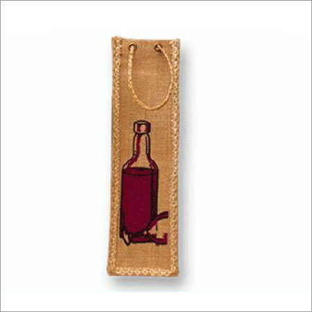 Burlap Wine Bags