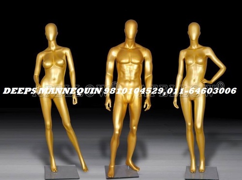 Glossy mannequins
