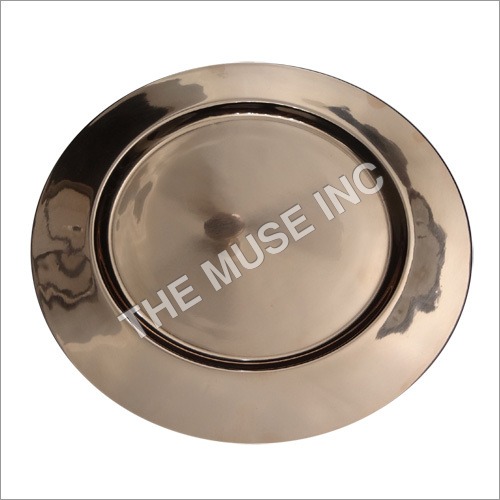 Metal Charger Plates By THE MUSE INC