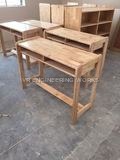 Wooden School Dual Desk