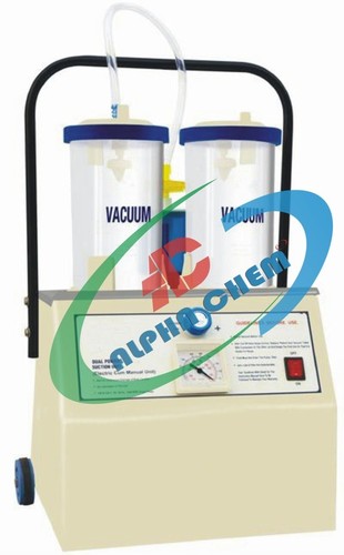 Suction Unit - Dual Power (Electric cum Manual)
