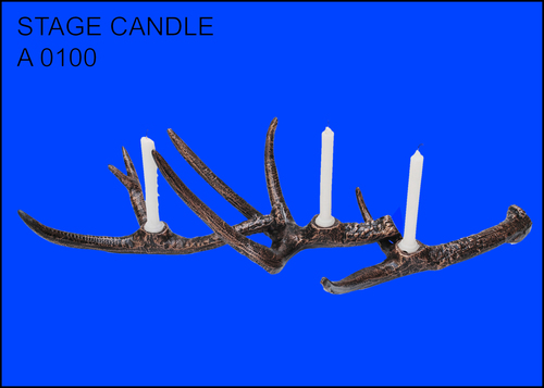 STAGE CANDLE (COPPER ANTIQUE)