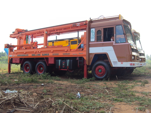 Full Automatic Borewell Drilling Machine
