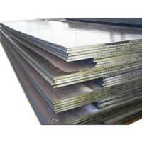 Hadfield Manganese Plate - Stainless Steel, 0-5 Mm Thickness, Silver Color, Polished Surface Finish | Astm Standard Steel Sheets, Rectangular Shape