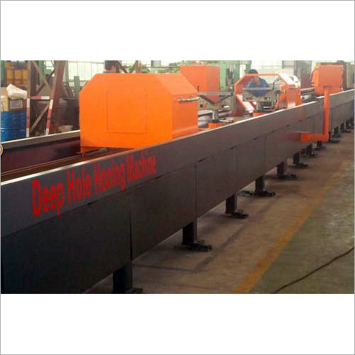 Horizontal Deep Hole Honing Machine