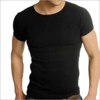 Rib Neck T Shirt