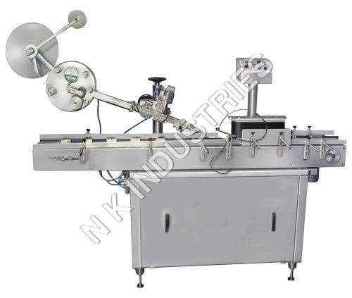 Automatic TOP Side Sticker Labeling Machine