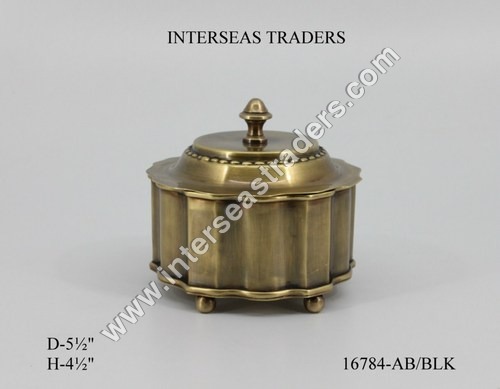 Brass Box with Lid