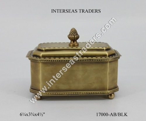 Brass Box with Lid