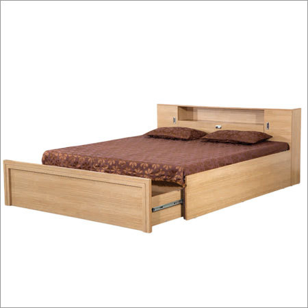 King Size Luxury Beds - Wood, King Size, Beige | Spacious Storage, Elegant Design, Comfortable Sleep, Easy Assembly, 1 Year Warranty
