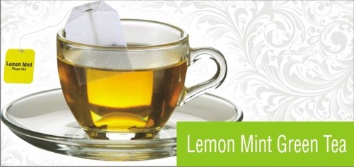 Lemon Mint Green Tea - Whole Leaf and Tea Bag Form | Refreshing Flavor with Aromatic Mint Essence
