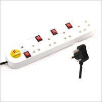 Spike Guard 5 Way indivi Switch With Indian Socket