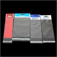 Bopp Plastic Bags - Bopp Material, Zipper Pouch Style, Transparent Color, Patch Handle , Heat Sealed, Lightweight, Leak-proof Design